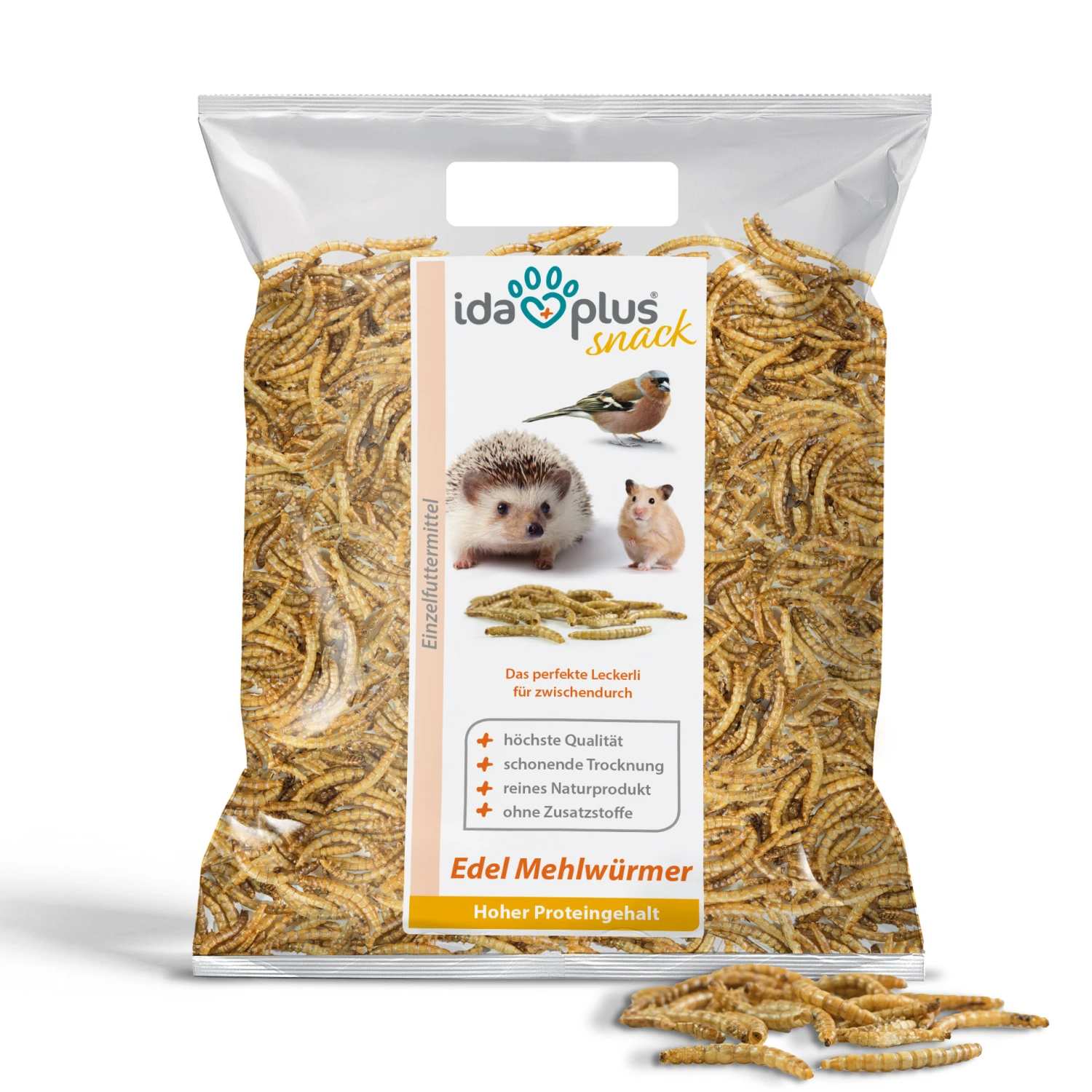 Ida Plus Edel Mehlwürmer 1000g 3 Ida Plus Edel Mehlwürmer 1000g