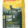 Josera Surf & Turf Junior 12,5kg -Ausgewählte Zoohandlungen 4032254769620 hund josera nature surfturf junior 15kg seitlich