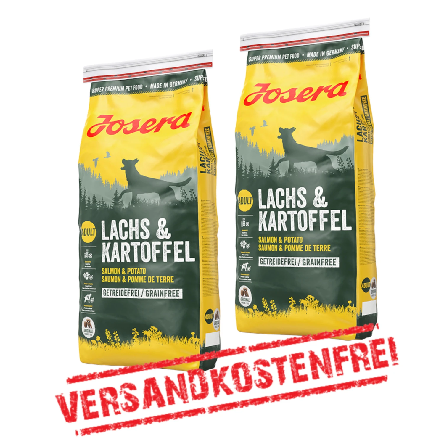 Josera Lachs&Kartoffel 2er-Pack 30kg 3 Josera Lachs&Kartoffel 2er-Pack 30kg