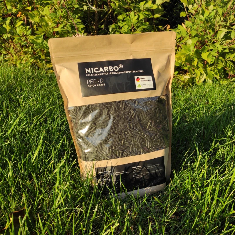 NICARBO Pflanzenkohle - Ergänzungsfutter Pferd 2kg 4 NICARBO Pflanzenkohle - Ergänzungsfutter Pferd 2kg – Bild 2